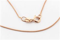 Collier in Or rosé COOR-49-200